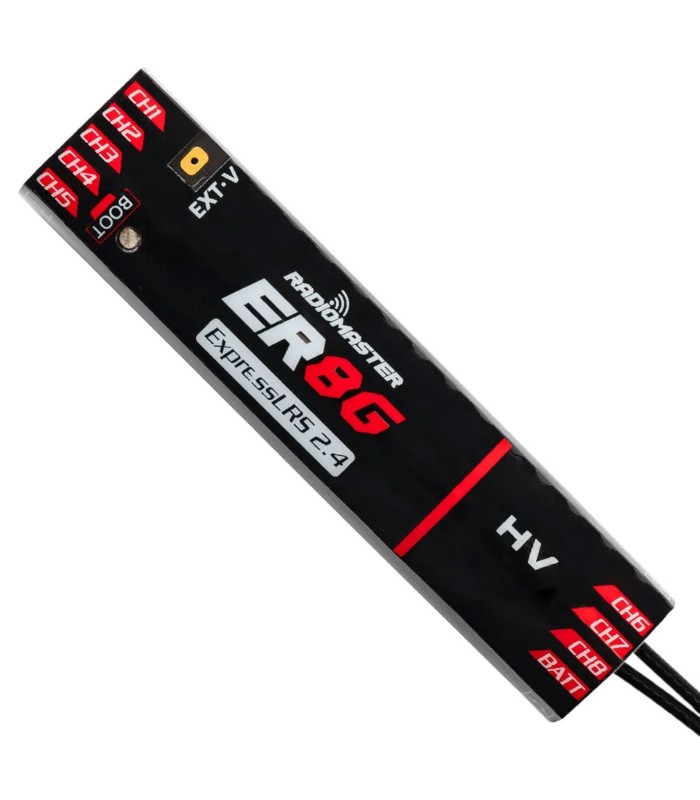 RadioMaster - ER8G 2.4GHz - 8CH PWM ExpressLRS receiver