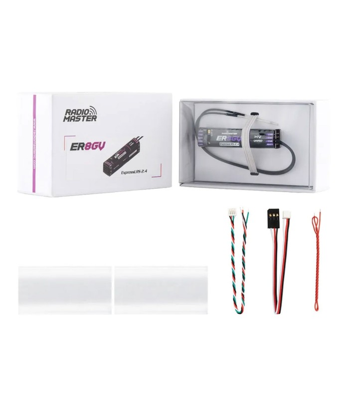 RadioMaster - ER8GV - Vario Sensor - 2.4GHz - 8CH PWM ExpressLRS receiver