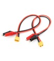 Cavo XT60 con Morsetti Coccodrillo – 14AWG Silicone per Batterie RC e Test