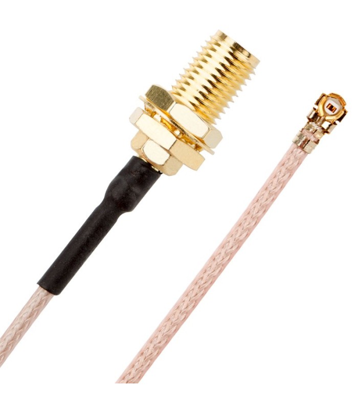 Cavo RG178 Adattatore da Pigtail U.FL IPX a SMA - 10cm