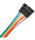 Arduino Dupont Jumper - Cavo 1P-1P 2.54mm Femmina-Femmina-10/20cm