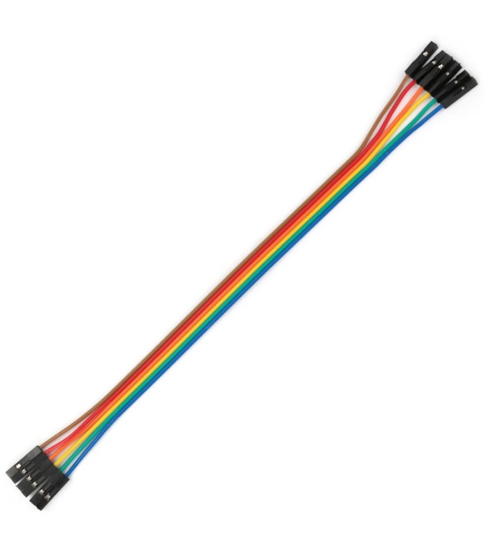 Arduino Dupont Jumper - Cavo 1P-1P 2.54mm Femmina-Femmina-10/20cm