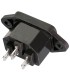 Connettore da incasso - Socket IEC320 C14- AC220V 10A