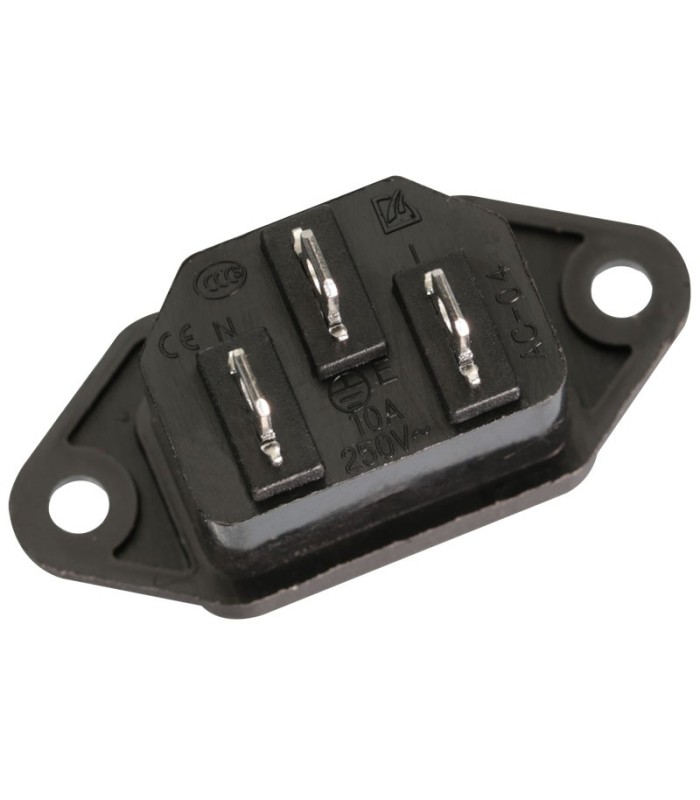 Connettore da incasso - Socket IEC320 C14- AC220V 10A