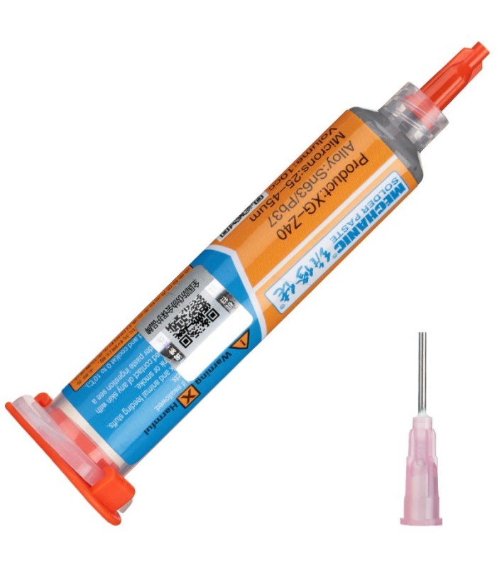 Mechanic XG-Z40 - Pasta Saldante Sn63/Pb37-Microns 25-45um