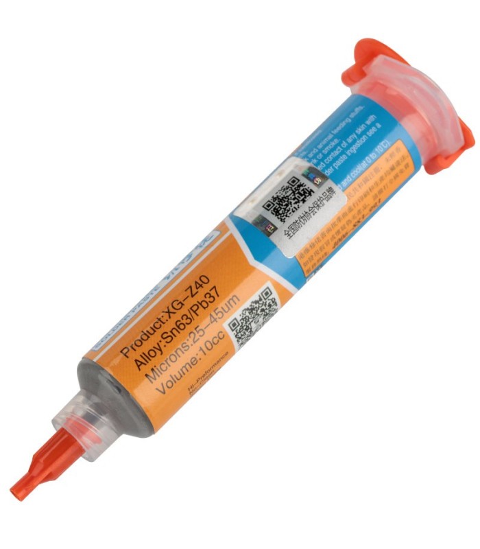 Mechanic XG-Z40 - Pasta Saldante Sn63/Pb37-Microns 25-45um