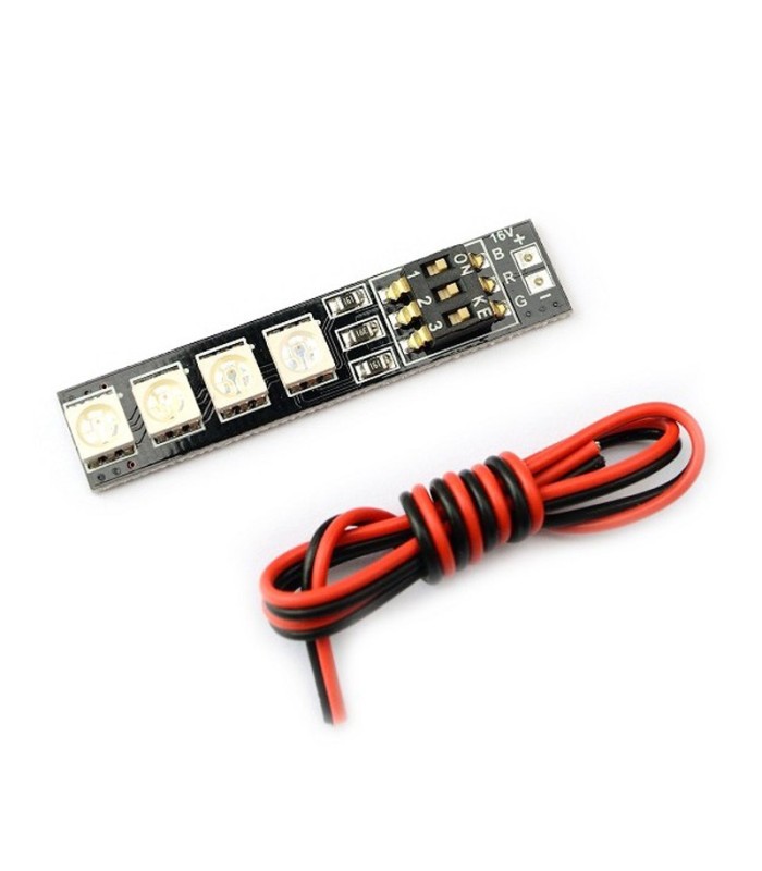 Matek - RGB LED BOARD - FPV LED - 5V - 12V - 16V - LED RGB 5050