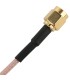 Connettore SMA Femmina da Crimpare / Saldare - Cavo RG316-RG174-LMR100