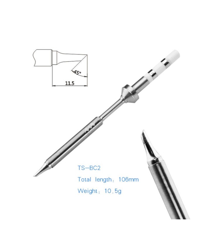 Punte Originali per il saldatore TS100 - Vari modelli