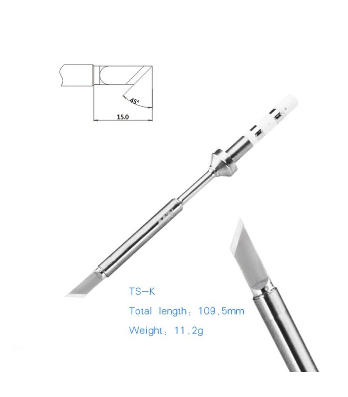 Punte Originali per il saldatore TS100 - Vari modelli