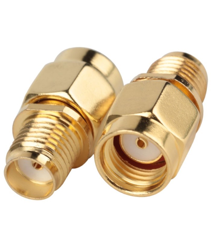 Connettore - Adattatore da RPSMA Maschio a SMA Femmina