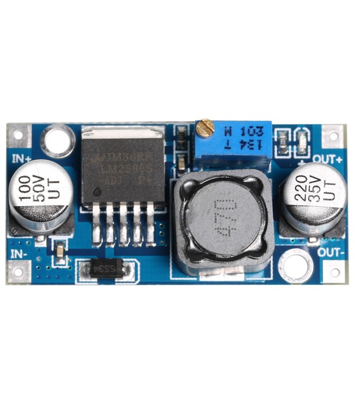 Alimentatore regolatore DC-DC LM2596 step-down 1.25-37V 3A