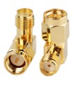 SMA Maschio - SMA Femmina - 90° - Connettore - Adattatore