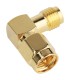 Connettore - Adattatore da SMA Maschio a SMA Femmina - 90°