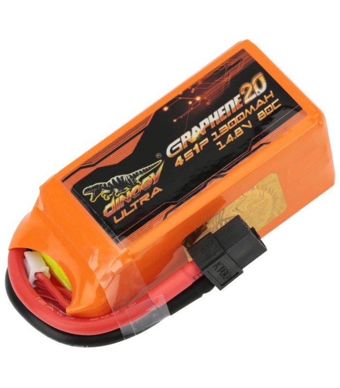 Dinogy Ultra Graphene 4S 1300mAh 80C - LiPo Battery