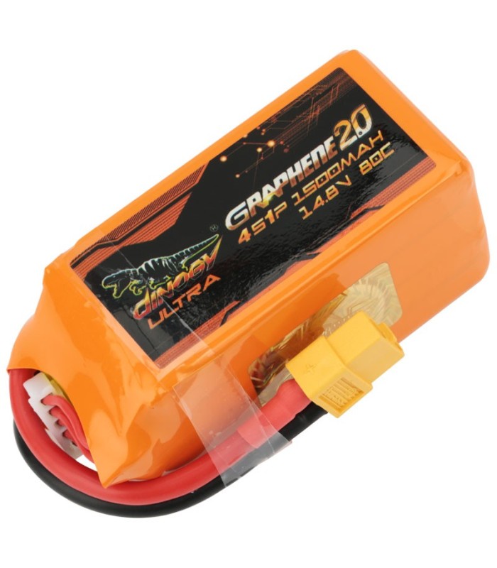 Dinogy Ultra Graphene 4S 1500mAh 80C - LiPo Battery