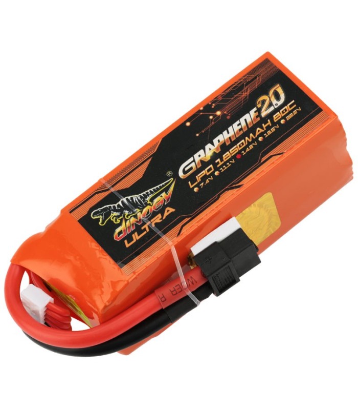 Dinogy Ultra Graphene 4S 1850mAh 80C - LiPo Battery
