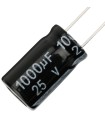 25V 1000uF - Condensatore Elettrolitico - Alta Frequenza-105°