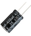 35V 470uF - Condensatore Elettrolitico - Alta Frequenza-105°