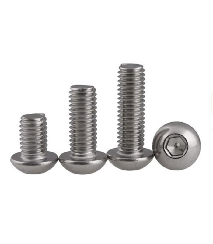 M3 Hex - Viti in acciaio inox - Lunghezza variabile - 10 pezzi