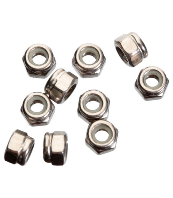 M3 Dadi autobloccanti - acciaio inox - 10 pezzi