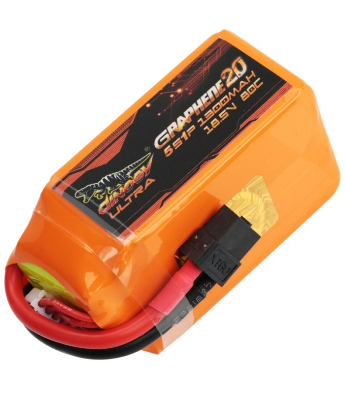 Dinogy Ultra Graphene 5S 1300mAh 80C - LiPo Battery