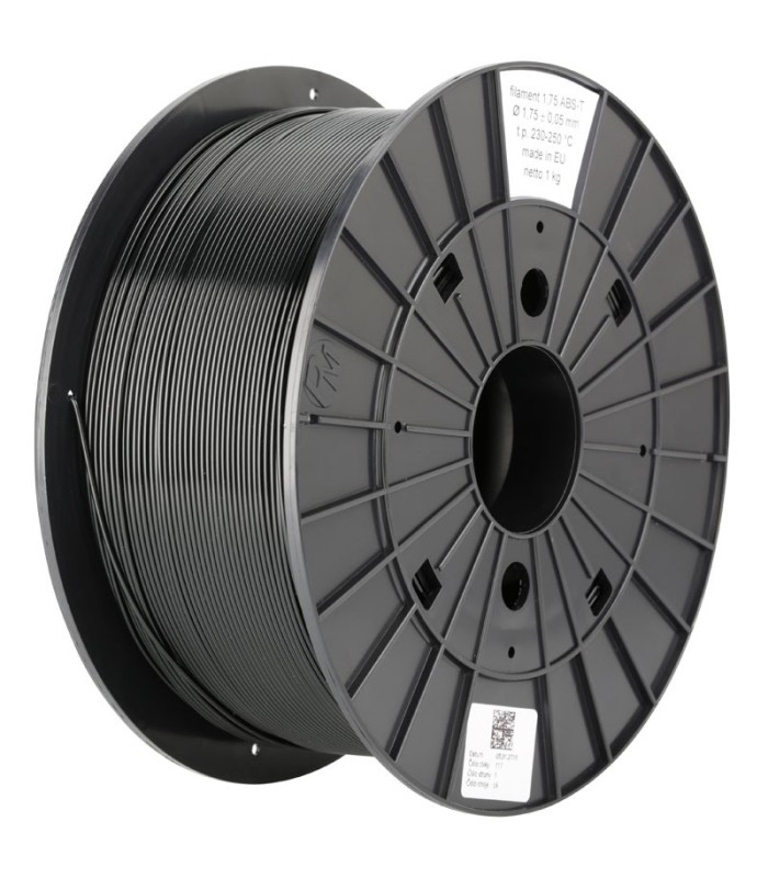 Black Easy ABS Original PRUSA Filament-1Kg-1,75mm