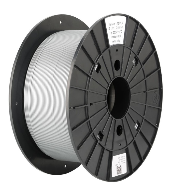 Silver PLA 3D Original PRUSA Filament-1Kg-1,75mm