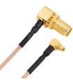 MMCX 90°- SMA 90°- RPSMA 90°- Connettore-Convertitore