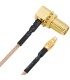 MMCX - SMA 90°- RPSMA 90°- Connettore-Convertitore