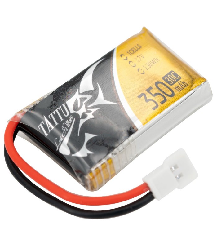 Tattu 350mAh 30C 1S1P 3.7V - MOLEX - Lipo Battery