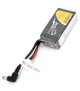 Tattu 2500mAh 2S 7.4V - DC3.5mm Batteria LiPo per Goggles FPV