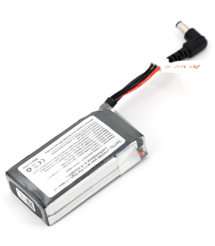 Tattu 2500mAh 2S 7.4V - DC3.5mm Batteria LiPo per Goggles FPV