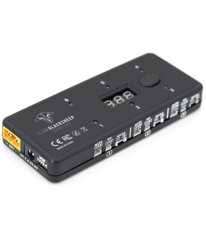 TBS Micro Battery Charger V2 - 6x1S