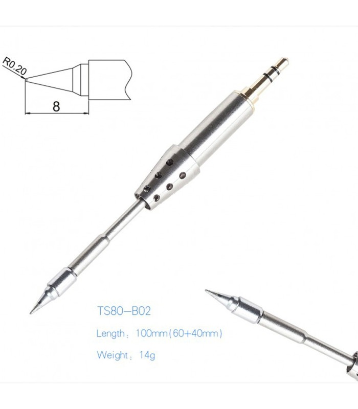 TS80/TS80P B02 - Punta originale e-Design