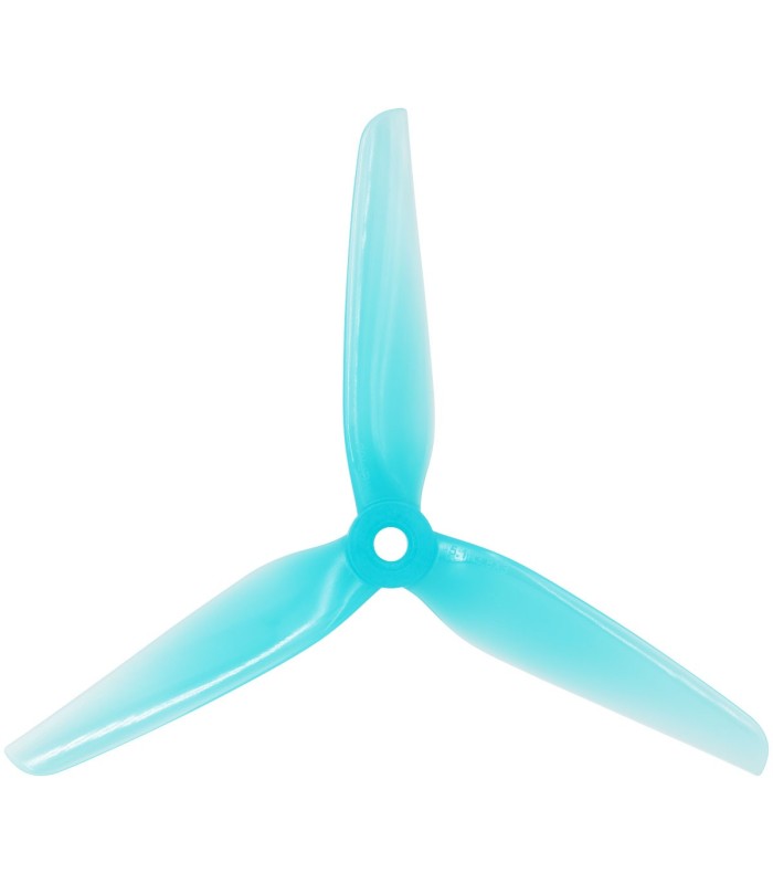 HQ R38 - 5.1x3.8x3-Blue HeadsUp Racing Prop - 2CW+2CCW