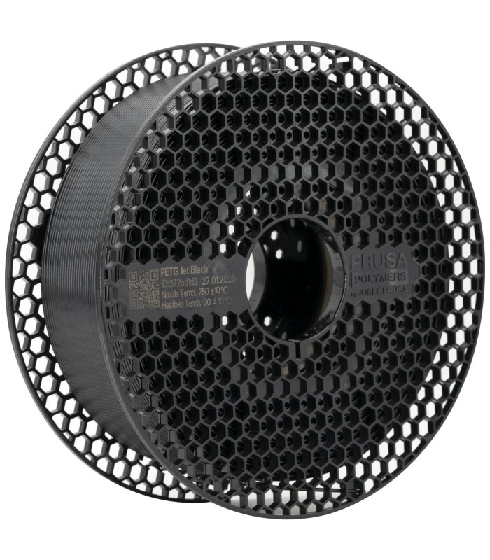 Prusament PETG Jet Black - 3D Filament 1Kg-1,75mm