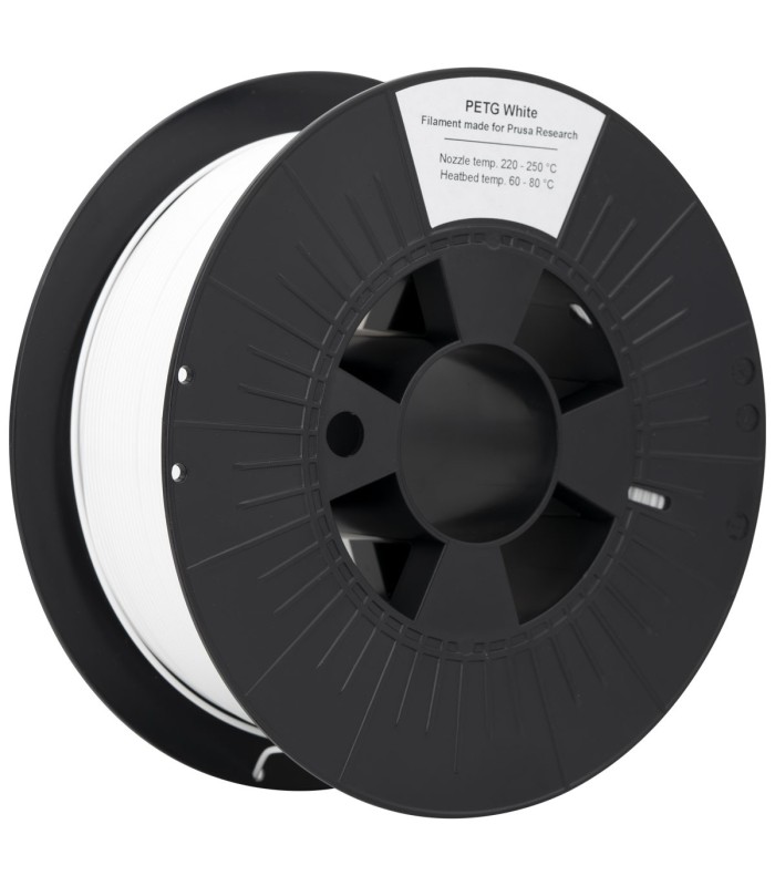 White PETG 3D Original PRUSA Filament-1Kg-1,75mm