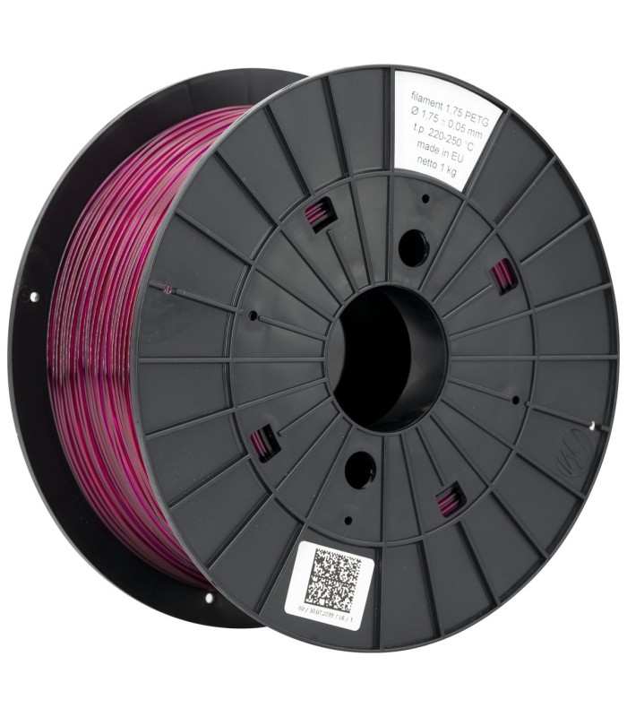 Violet Transparent PETG 3D Original PRUSA Filament-1Kg-1,75mm