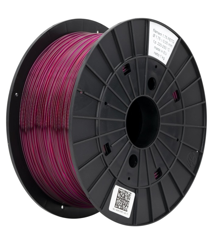 Violet Transparent PETG 3D Original PRUSA Filament-1Kg-1,75mm