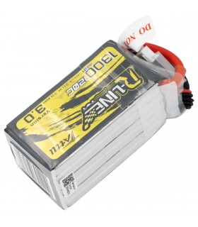 6S-1300mAh-120C - Tattu R-Line V3.0 Lipo Battery Pack - 22.2V - XT60