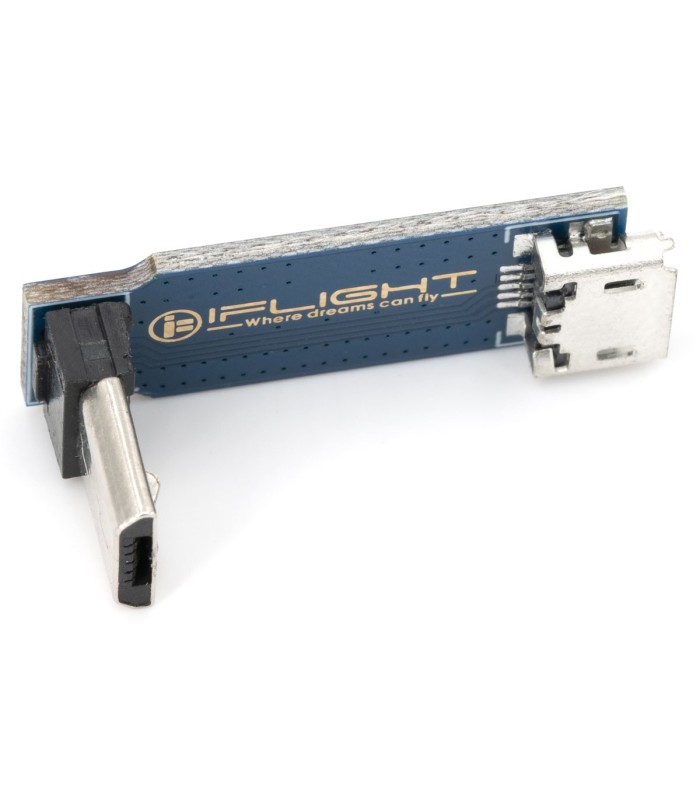 iFlight - Connettore MicroUSB 90° - Femmina-Maschio
