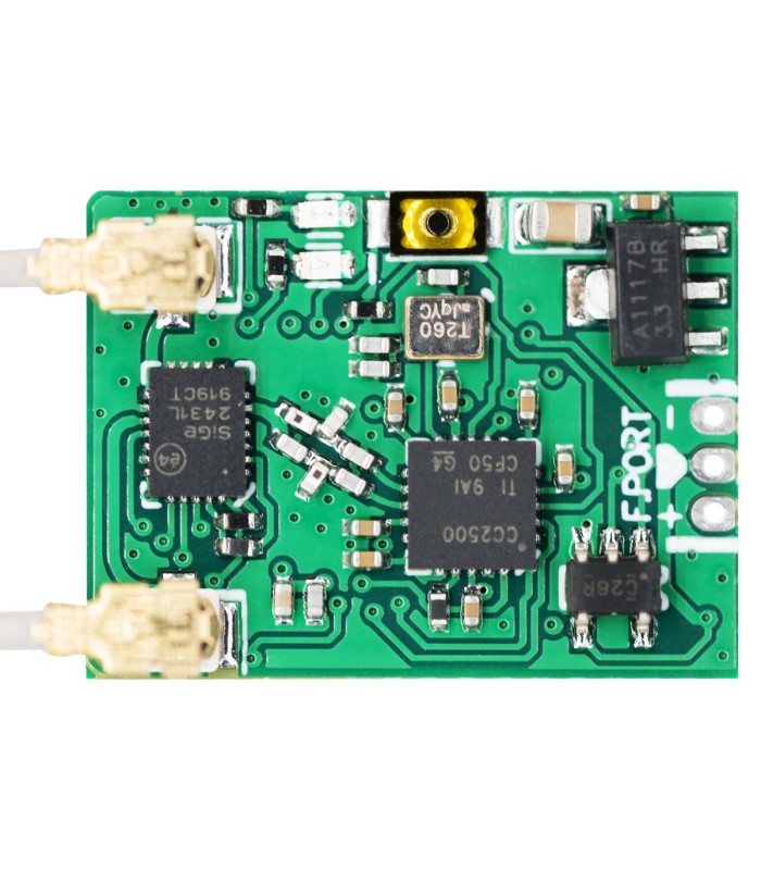 Jumper R1F - 2.4GHz-F.PORT - 16CH SBUS Receiver - FrSky D16