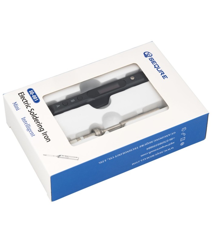 SEQURE SQ-001 - Saldatore digitale 65W - Firmware aggiornabile