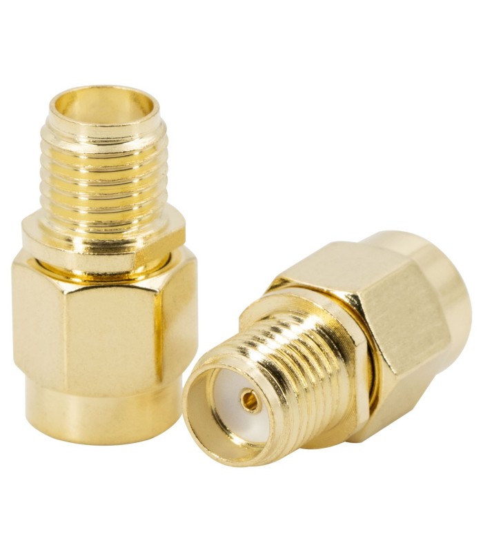 Connettore - Adattatore da RPSMA Maschio a SMA Femmina