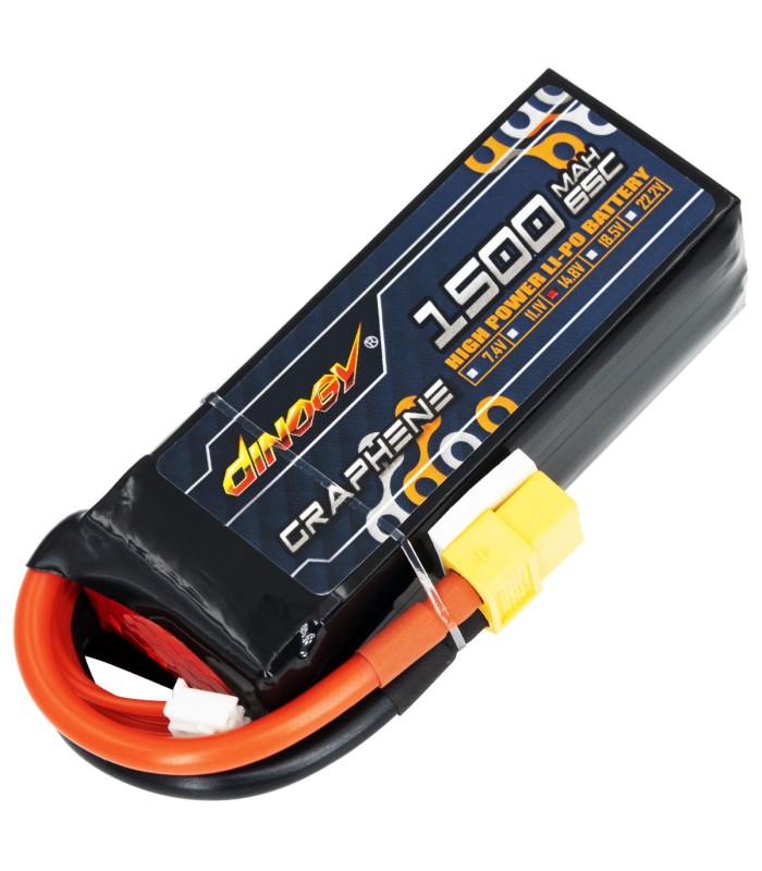4S-1500mAh -65C - Dinogy Graphene - Batteria LiPo
