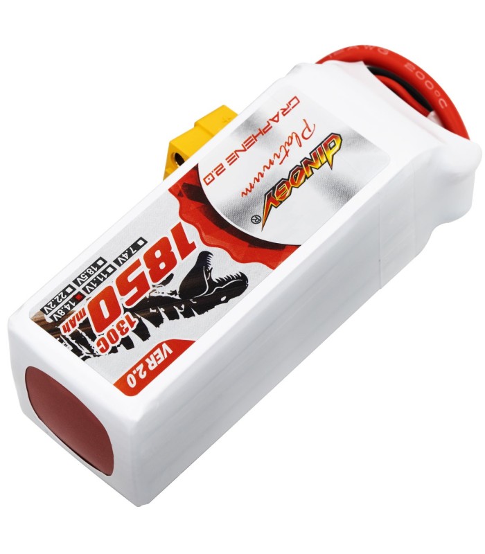 4S-1850mAh -130C - Dinogy Platinum Graphene - Batteria LiPo