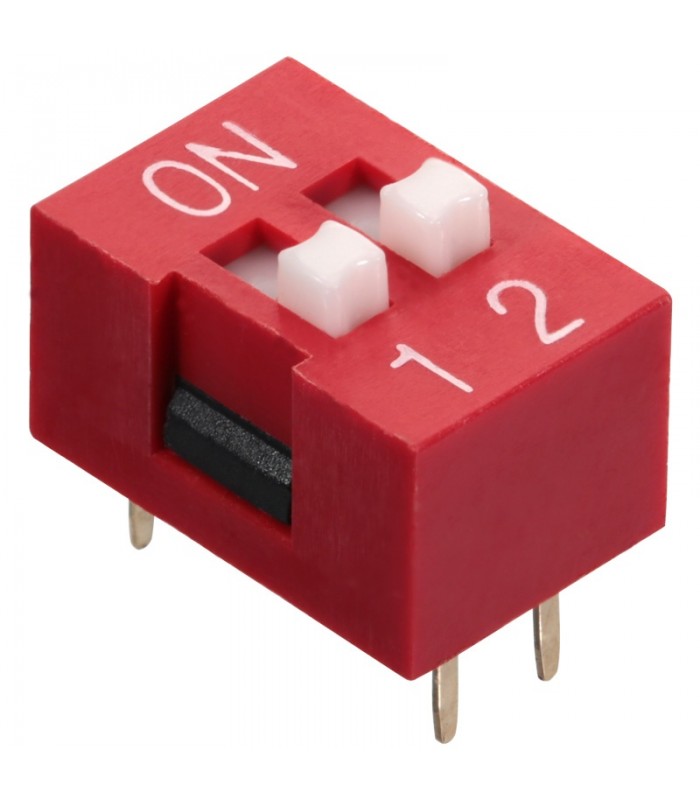 Interruttore dip switch a 10 contatti passo 2,54mm vie poli pin commutatore dil