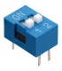 DIP Switch a 2 contatti passo 2,54mm - Interruttore - Commutatore