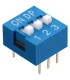 DIP Switch a 3 contatti passo 2,54mm - Interruttore - Commutatore